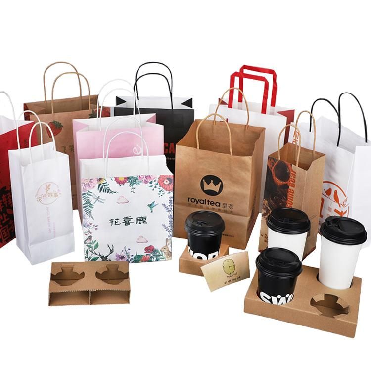 Food Grade Square Bottom Brown Kraft Paper Bags