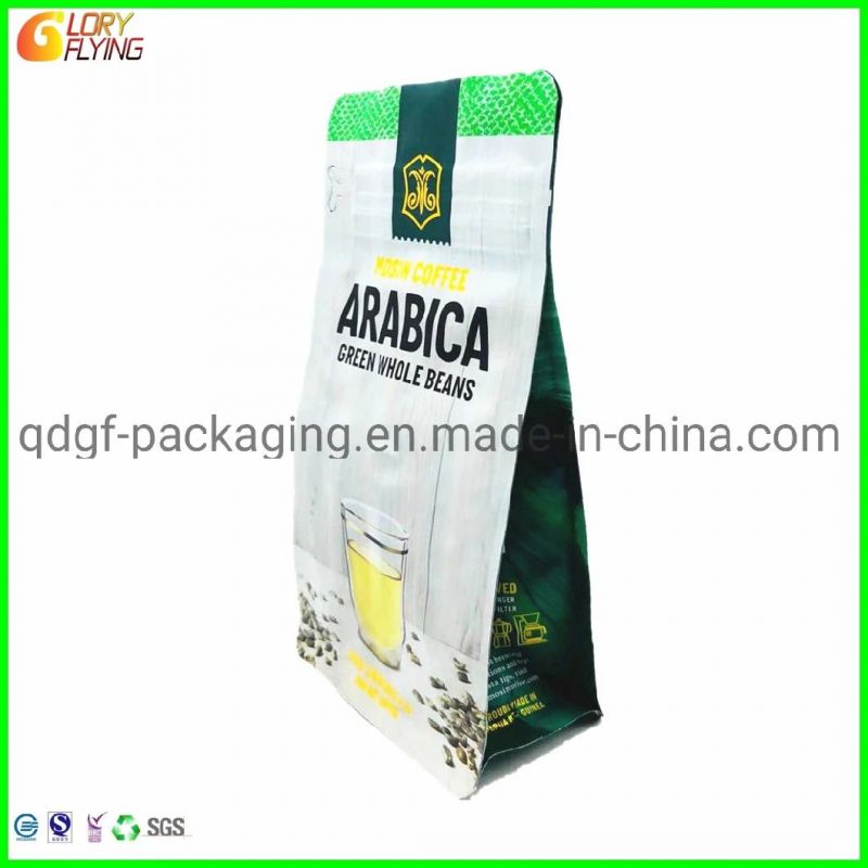 Paper Packaging Bag Stand up Pouch with Resealable Zip Lock