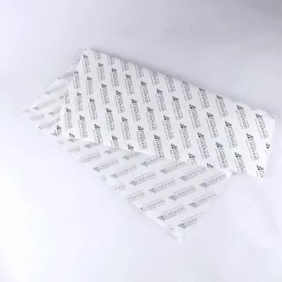 High Quality Letter Logo 17GSM 20*30&quot; White Packing Wrapping Tissue Paper