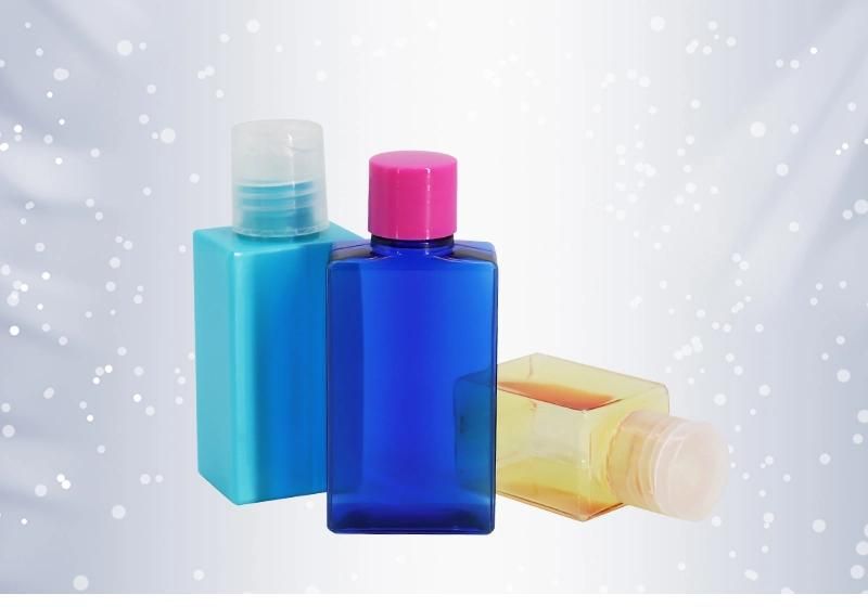 30ml 50ml Mini Square Lotion Bottles Fress Samples Packaging Plastic Bottle