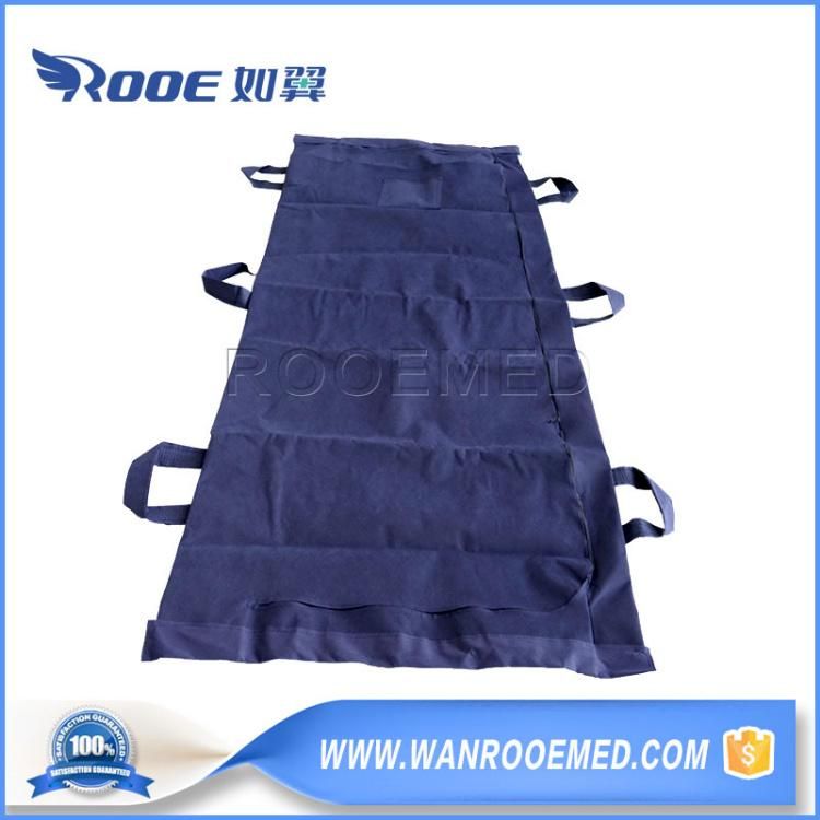 Ga400c Navy Non-Woven Fabrics Disposable Waterproof Funeral Supplies Mortuary Death Body Corpse Bag