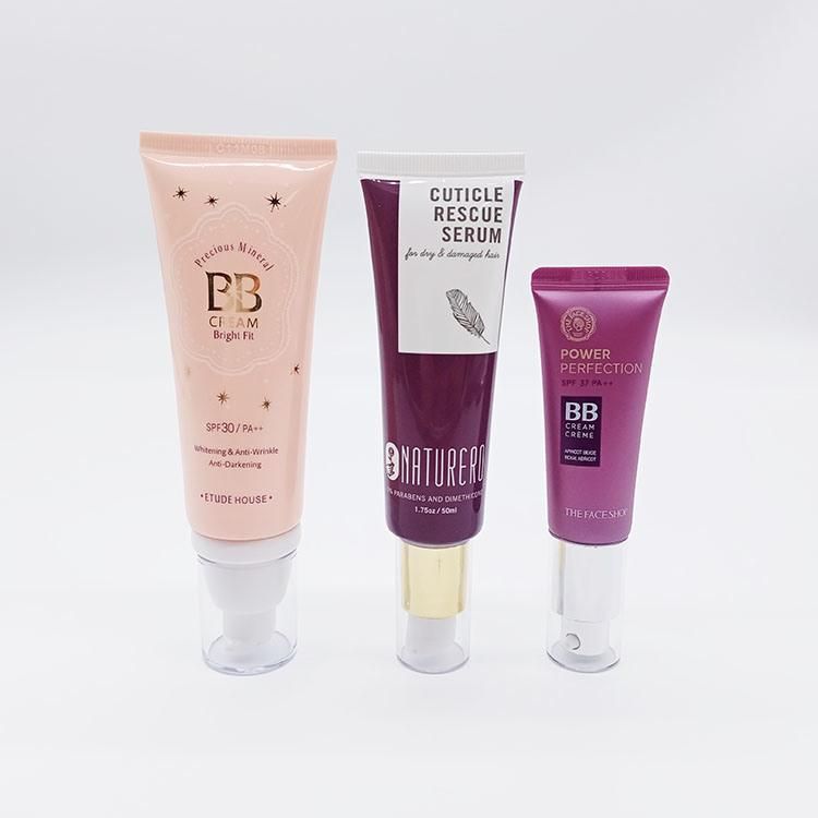 Customized Plastic Tube for Sunscreen/Bbcc Cream Tube