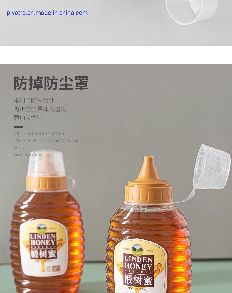 800g 500g 1000g Plasticbottle Honey Syrup Squeeze Shape