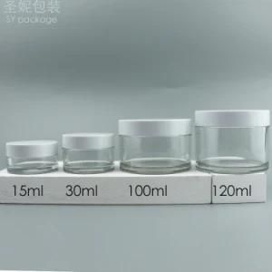 15 Ml 30 Ml 100 Ml 120 Ml Thickness Wall Pet Jars with Lids