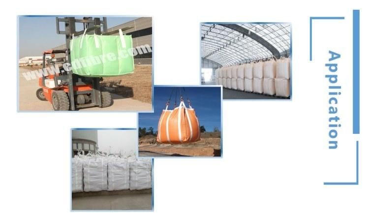 4-Loops Overlock FIBC Bulk Big Ton Bag for Grainy Materials