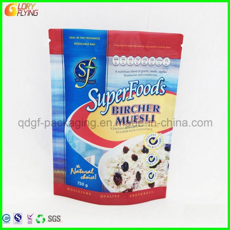 Plastic Packaging Food Bag with Zipper Flexible Packaging Bags