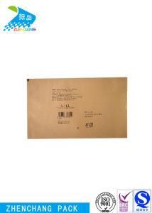 Moisture Seepage Resistance PE Film Laminated White Kraft Paper Bag for Garment Packaging