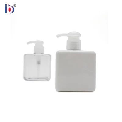 Eco Friendly Empty Black Plastic Bottles Square Shampoo Bottle Plastic Pet Bottles for Face Lotion