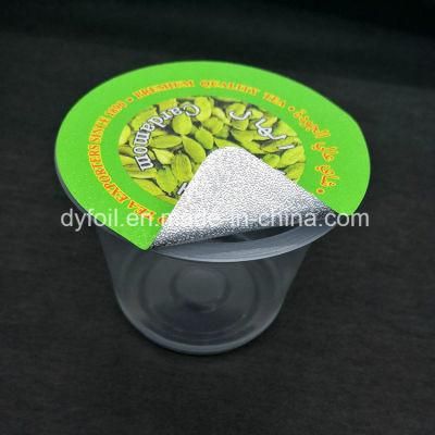 Customized Logo Printing 81mm Aluminum Foil Caps for Juice Cup