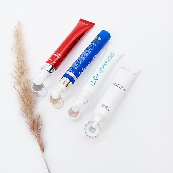 Empty Eye Cream Cosmetic Tube with Massage Head