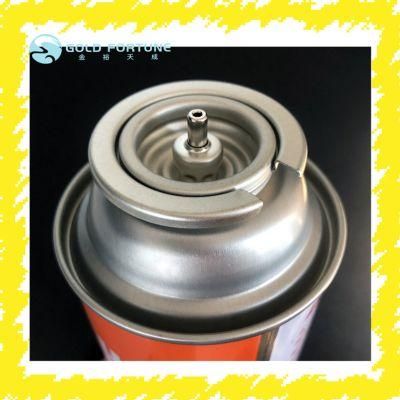 400 Ml Tinplate Butane Gas Canister for Camping