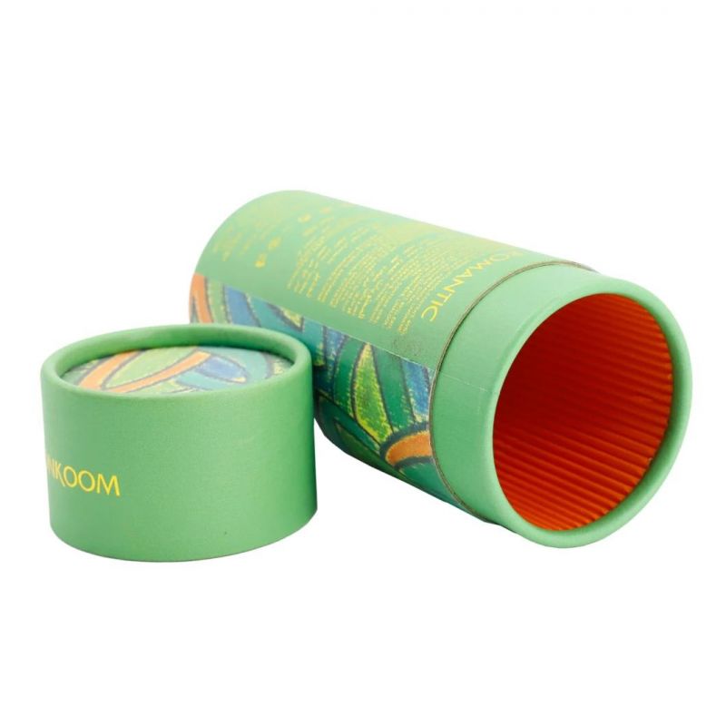 Facotry Manufacture Paper Tube Cmyk Printing Packaging Food Aluminum Foil Inside Paper Cardboard Tube