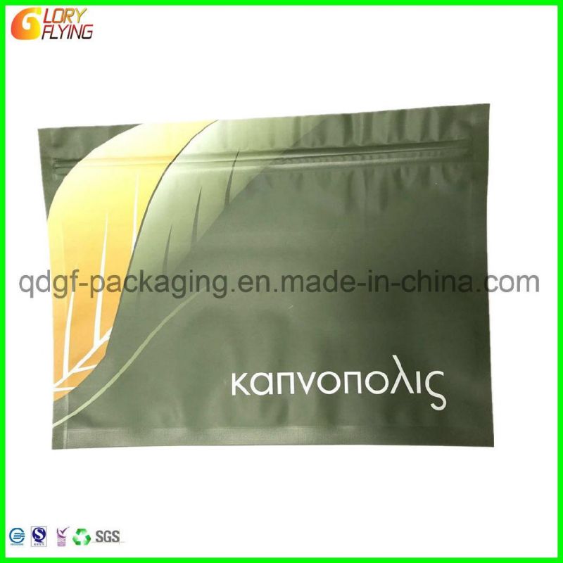 Plastic Tobacco Zip Lock Bag Food Packaging Paper Bag