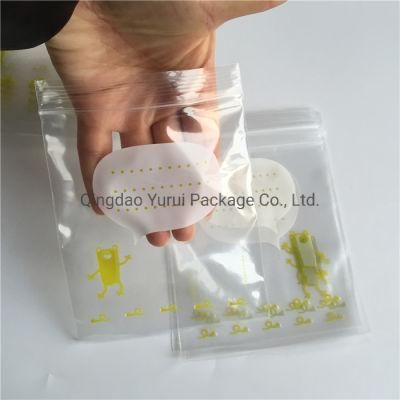 Clear Transparent Mini Size LDPE Polythene Reusable 3&quot; X 4&quot; Zipper Bags