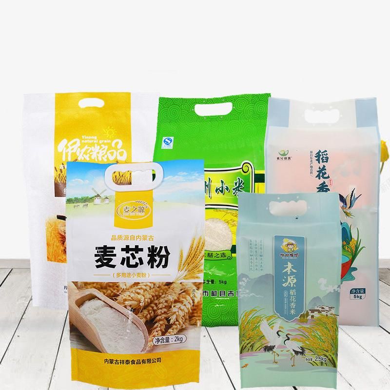 Hot Sale Cheap Price Eco-Friendly China Chili Powder Wheat Flour Rice Plastic Packaging PE Bag