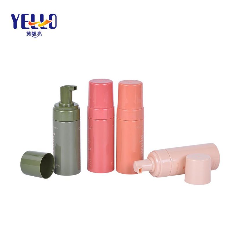 OEM 100ml 120ml 150ml 200ml 250ml Green Pink Red Foaming Face Wash Bottle