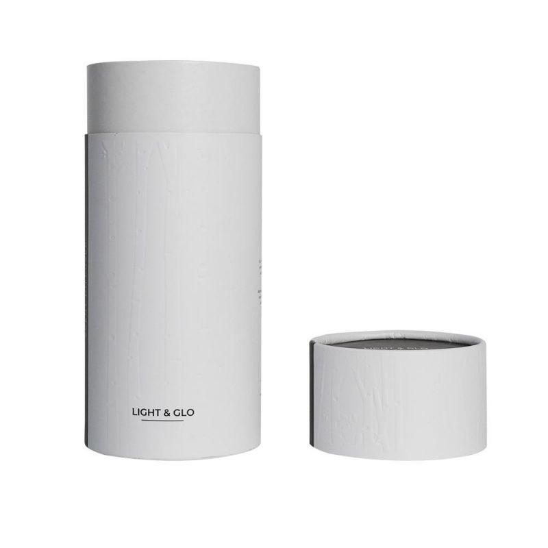 Firstsail Eco Friendly Customized Fancy Surface Finishing Round Tube Paper Gift Candle Clothing Cosmetic Wine Cylinder Packaging Box