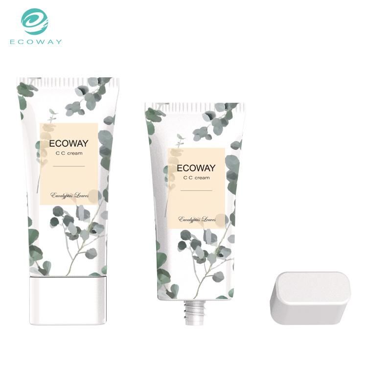 Professional Hot Sale Biodegradable Plastic BB/CC Cream Tube Cosmetic