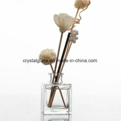Glass Aroma Reed Diffuser Bottle with Natual Rattan Reeds