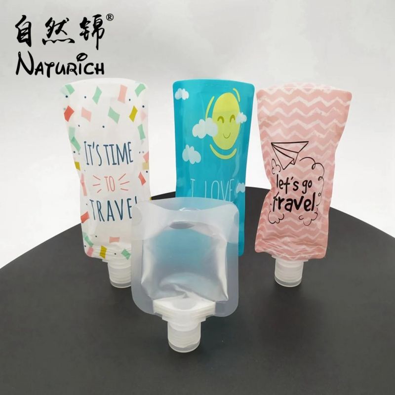 Hand Sanitizer Gel Packing Spout Bag Hand Rub Plastic Bag