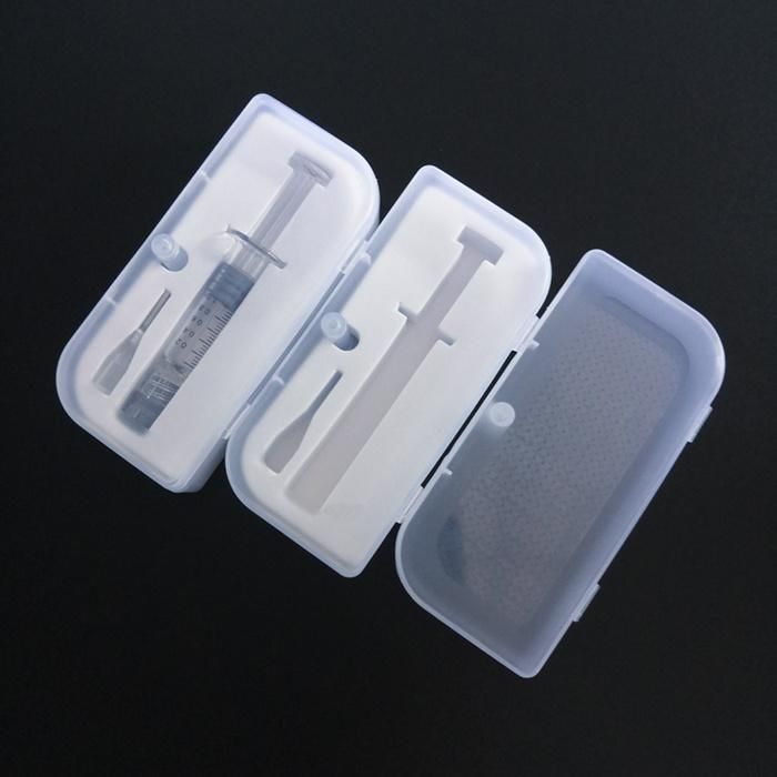 Custom Logo 1ml Glass Syringe Packaging Magnet Box