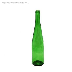 350ml Factory Price Green Champagne Glass Wine Bottle for Alcohol