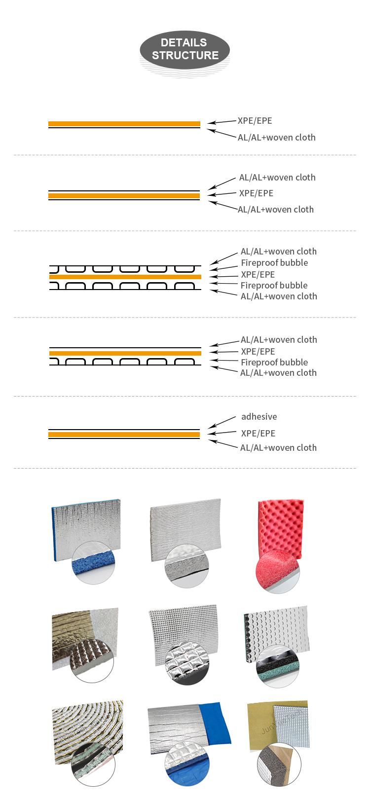 Aluminum Foil XPE/EPE Insulation Adhesive (JY-SD)