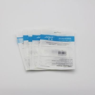 Wholesale Clear Plastic Ziplock Pouch Aluminum Foil Face Mask Packaging Bag for Dust Mask