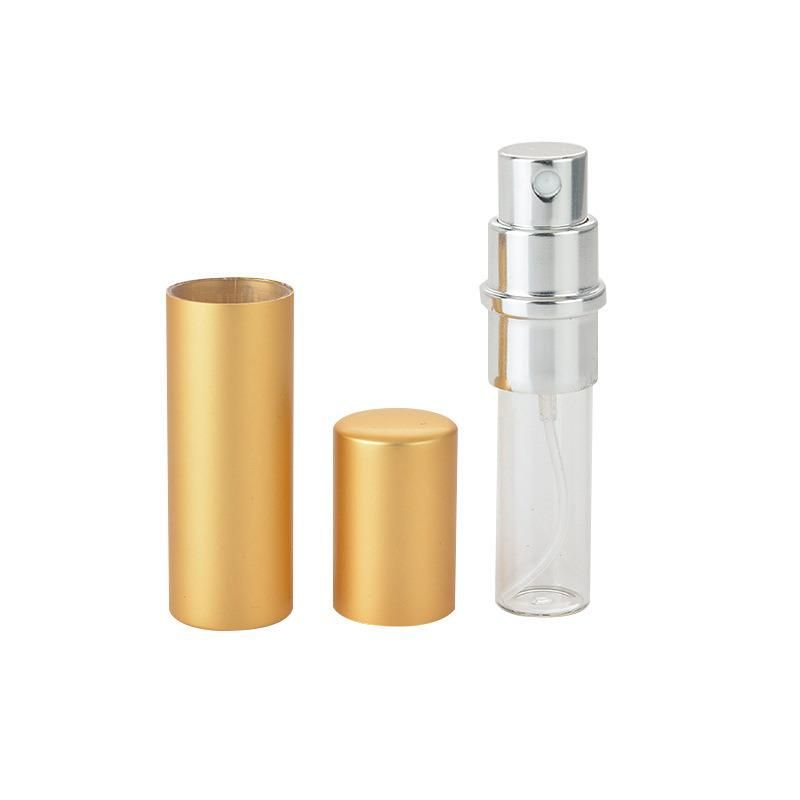 Wholesale Mini Matte 5ml Aluminium Perfume Bottle Refill 10ml Spray Bottle