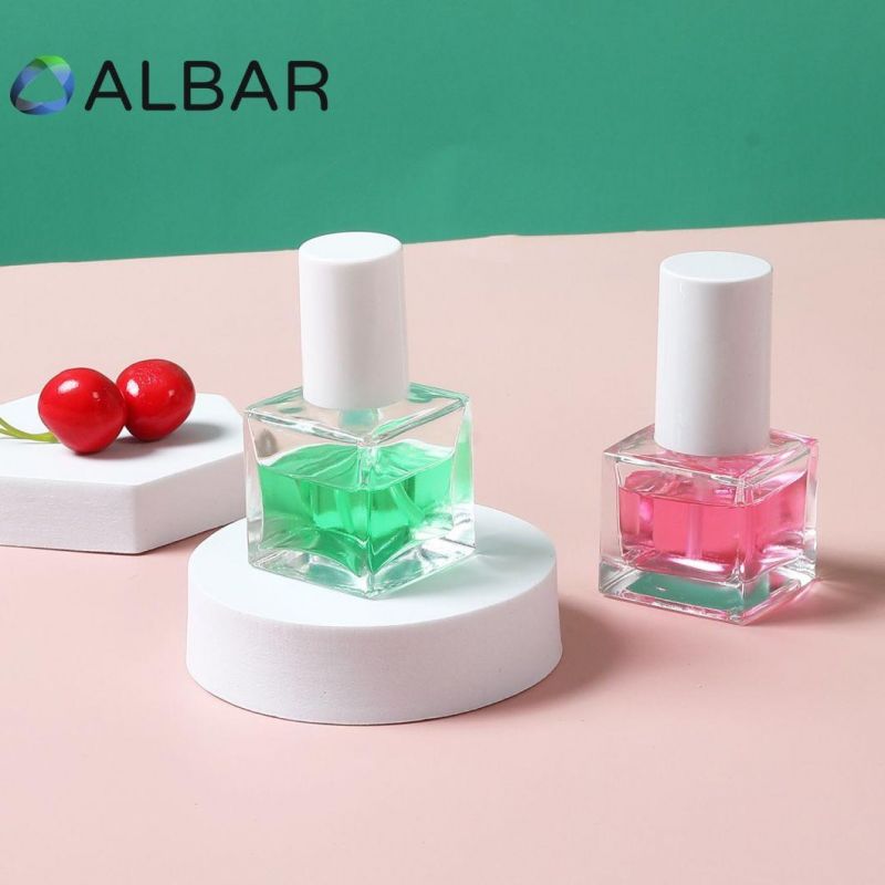 Short Square Bottles Glass for Skincare and Makeups with Customize Logo