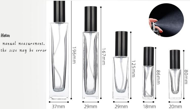 Diffuser Glass Bottle Perfume Bottle Glass Container Spray Bottle