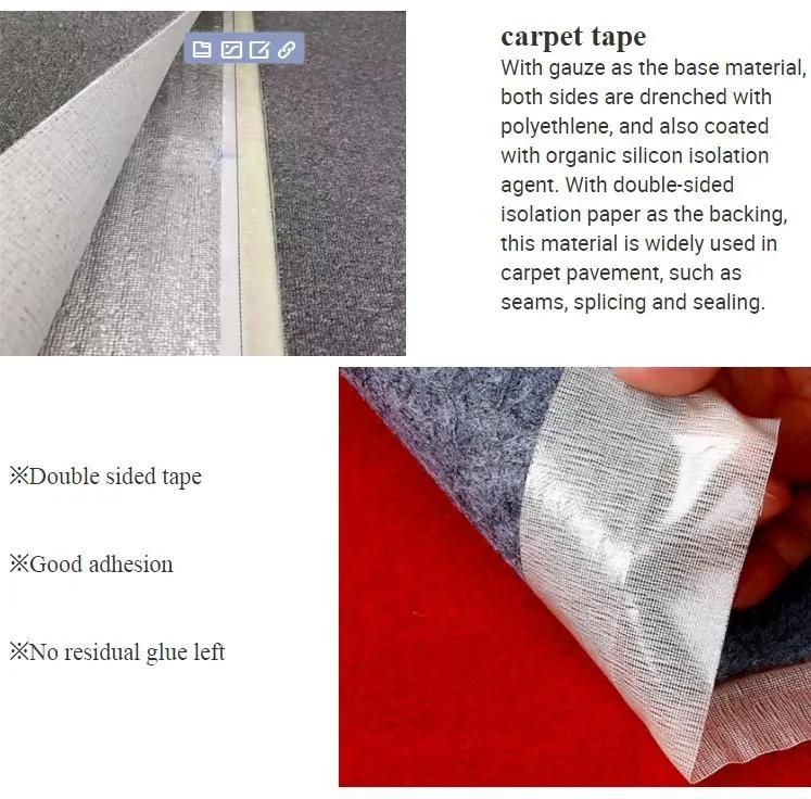 Better Price Adhesive Carpet Edging Tape White Carpet Tape