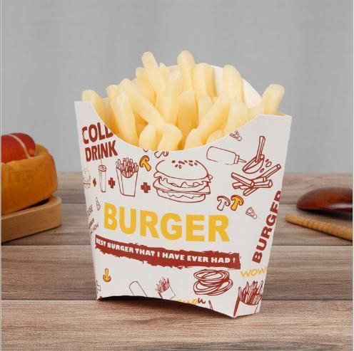 Disposable Hamburger Hot Dog Take Away out Snack Bag Kraft Paper Packaging Burger Fried Chip Chicken Sushi Donut Pastry Bakery Lunch Takeaway Fast Food Bag