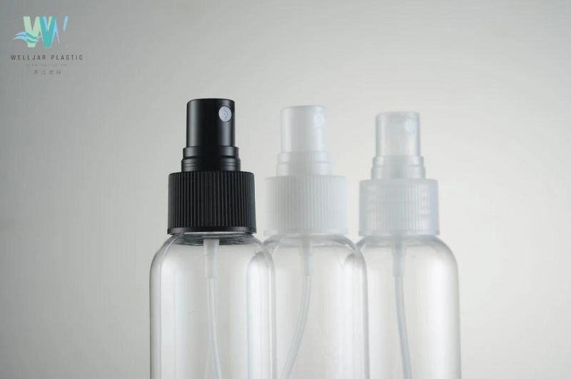 Pet Transparent 120ml Bottle of Round Shoulder