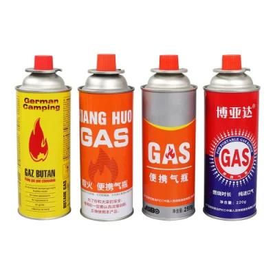 190g 220g 227g Butane Gas Cylinder for Camping