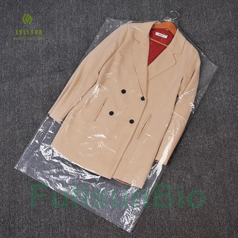 Biodegradable Plastic Apparel Clothing Packing Bag Compostable Printed Custom Washing Laundry Bags