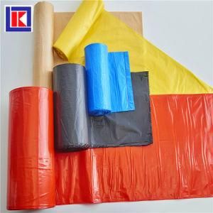 HDPE Flat Bottom Large Mini Trash Garbage Plastic Bag on Roll