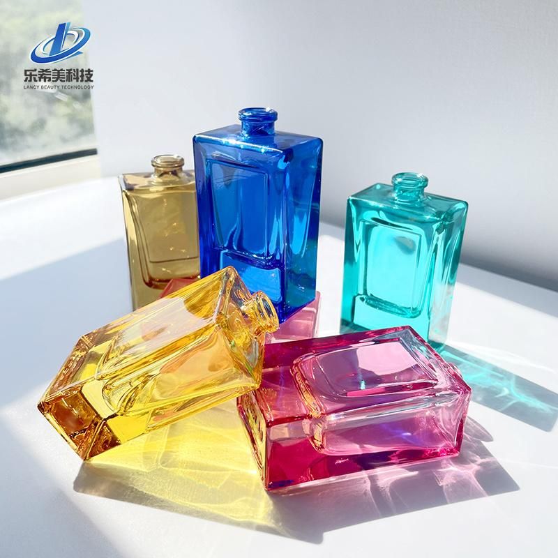 Glass Bottles for Perfume Packaging with Customized Logo and Color