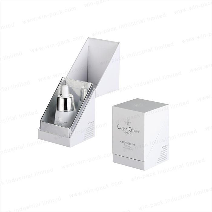 2020 Hot Seller White Color Cosmetic Packing Box with Matte Lamination for High Quality