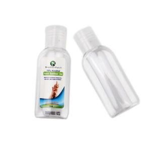 Alcohol Gel Bottle Hotel Empty Squeeze Bottle 50ml Travel Squeeze Clear Pet Hand Sanitizer Gel Bottle