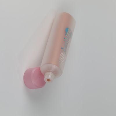 Wholesale White Soft Plastic Cosmetic Packaging Tube with Flip Top