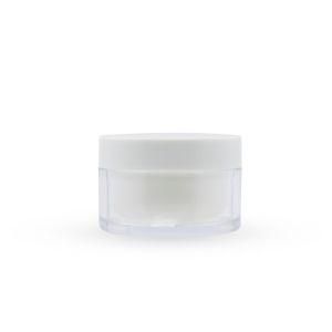 100g Luxury Plastic Double Wall Cream Jar Cosmetic Packagig