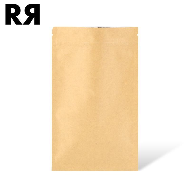 Brown Paper Bag with Window for Coffee Bean/Stuffs Packaging