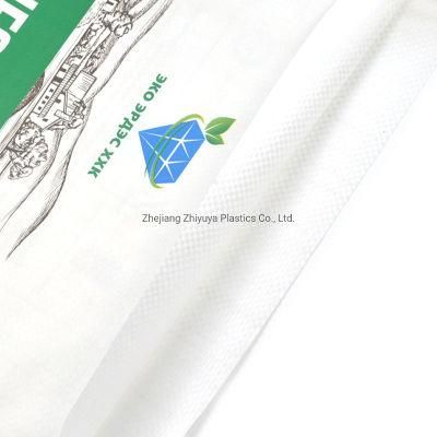 Custom 10kg Block Bottom Polypropylene Bags Woven Polypropylene Bags for Fertilizer