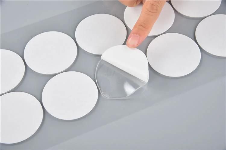 New Design Die Cutting Free Sample Custom Size Double Sided Thin Transparent Removable Tape