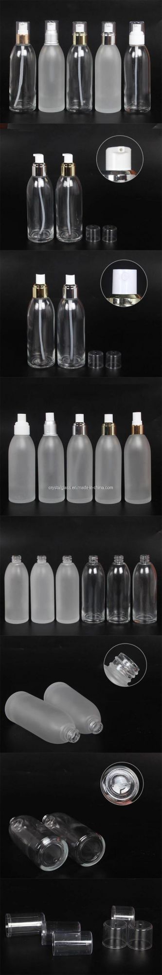 150ml Skin Refresher Lotion Bottle in Clear and Frosted in Store