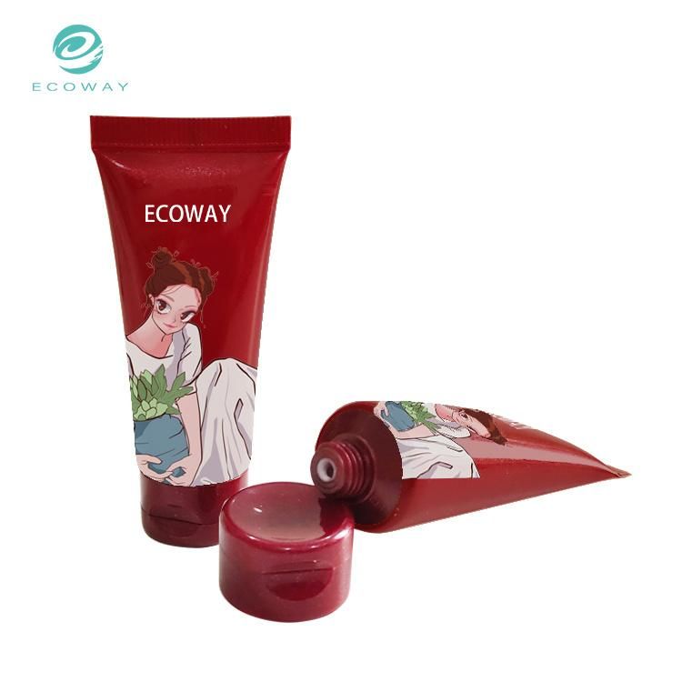 Custom Small Empty Hotel Body Lotion/Shampoo Plastic Soft Cosmetic Packaging Tubes