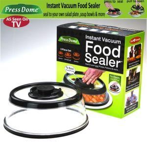 Pressdome Vacuum Food Sealer Cover/ Airtight Food Cover/Food Plate Cover Topper