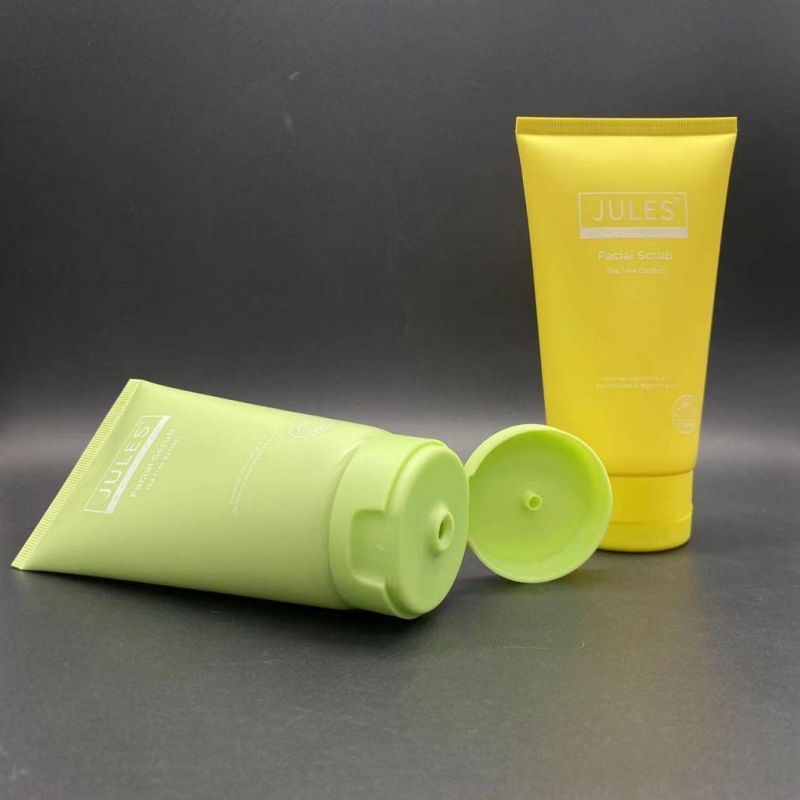 Cosmetic Tube with Silver Standard Screw Cap for Skin Packaging From China