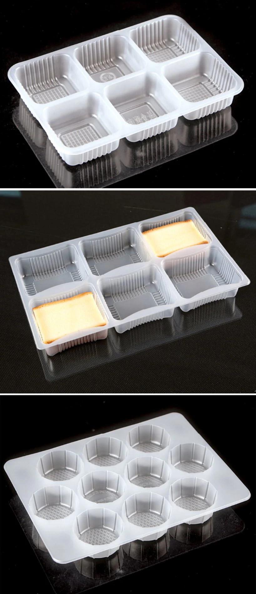 6 Compartments Disposable Plastic Cookie Blister Packaging Tray